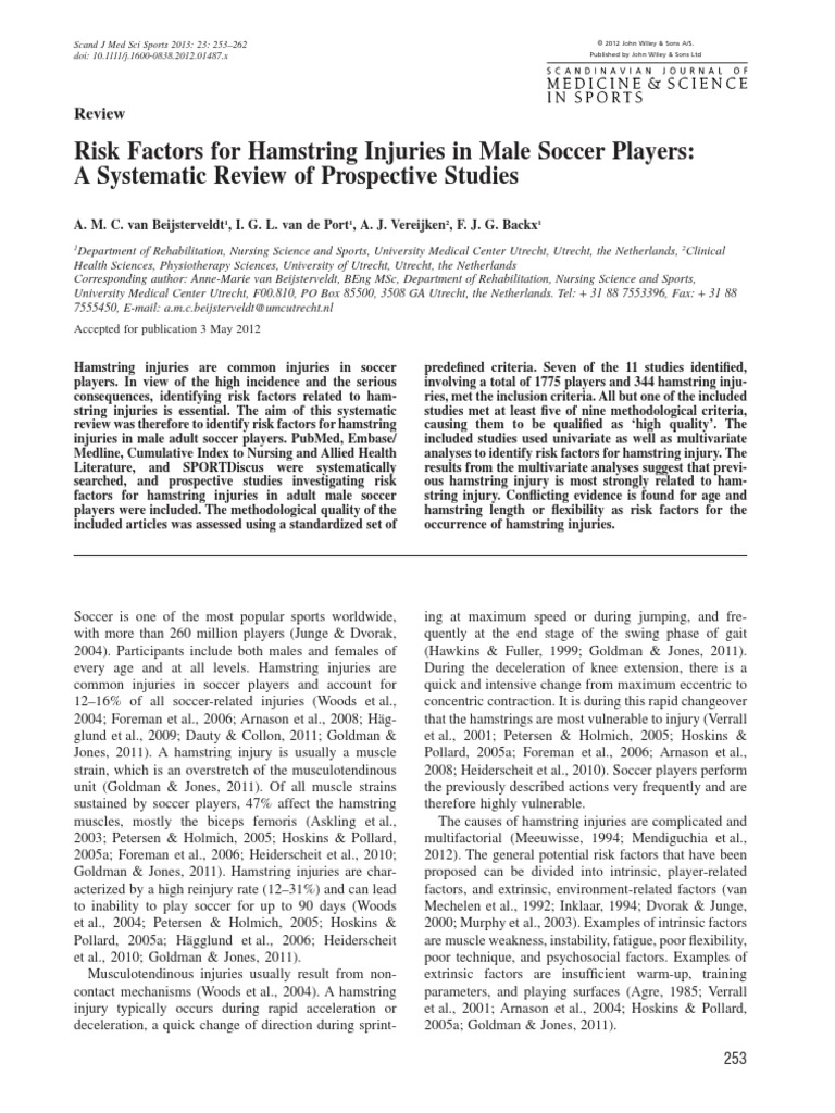 Review Paper 1 PDF Pub Med Flexibility (Anatomy)