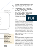Comparación de Cuatro Condicio PDF