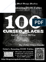 100 Cursed Places For All Horror RPGs