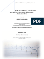 Wind Turbine Reliability Prediction Tool Using SCADA Data