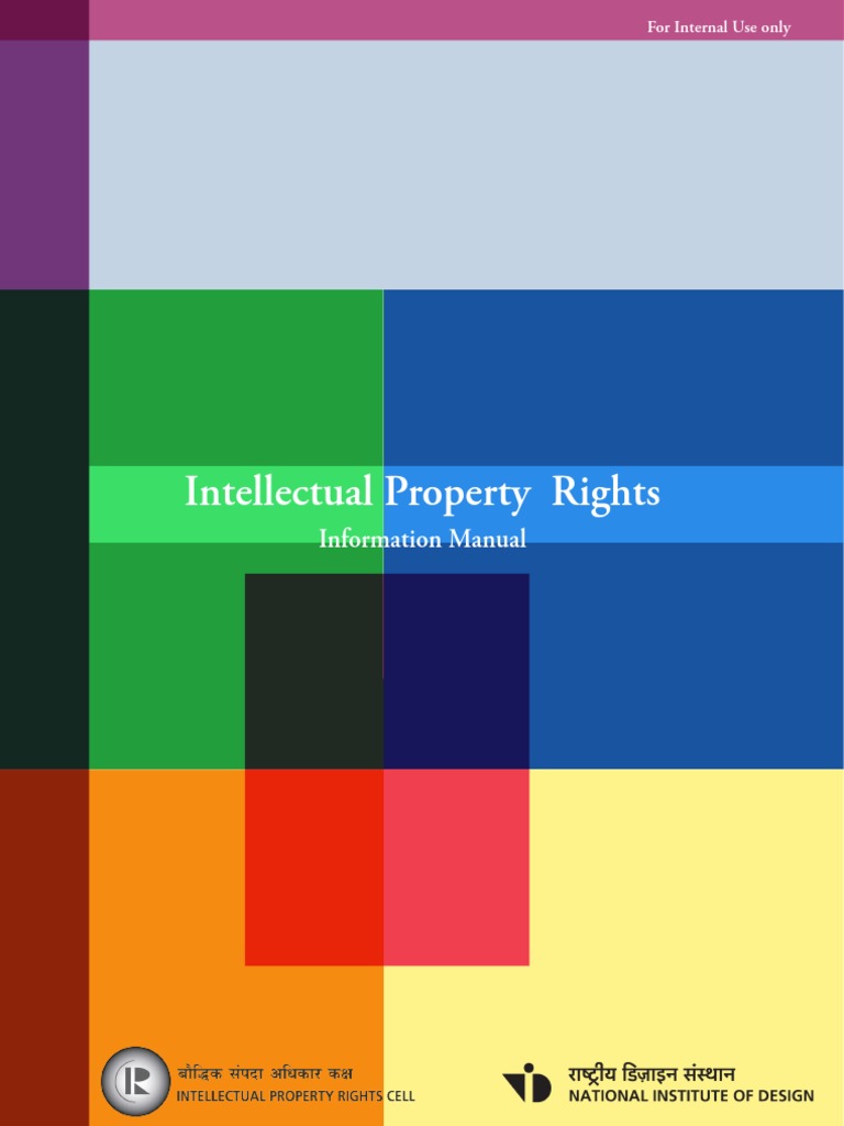 Intellectual Property Rights: Information Manual | PDF | Prior Art ...