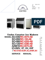 ICETRO Cubic Type ICEMAKER Service Manual Rev 1 2 (20151127)
