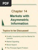 Asymmetric Information and Organizational Design