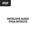 Antelope Audio FPGA FX V1