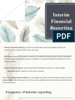 Interim Financial Reporting