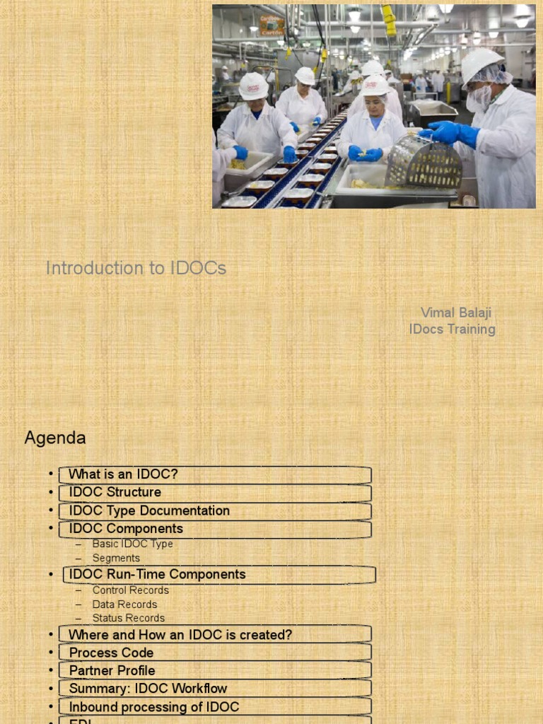 Overview of IDOC Types in SAP | PDF | Electronic Data Interchange | System