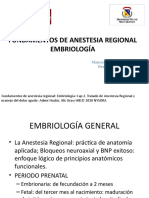 Fundamentos de Anestesia Regional - Embriologia Manu