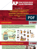 Clase 01 Opuia - Operaciones Unitarias en Ing Ambiental