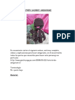 Sackboy Amigurumi PDF