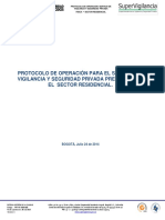 PROTOCOLO DE OPERACION PARA EL SERVICIO DE VIGILANCIA Y SEGURIDAD PRIVADA PRESTADOS EN EL SECTOR RESIDENCIAL.pdf