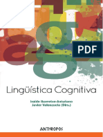 Ibarrexte Antuñano I Y Valenzuela Manzanares J - Linguistica Cognitiva