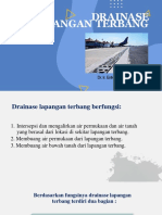 Drainase - Drainase Lapangan Terbang