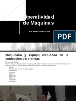 Operatividad de Máquinas