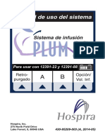 Manual de Operacion Bomba de Infusion Hospira Pluma