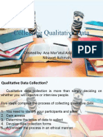 Collecting Qualitative Data