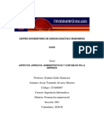 Aspectos Juridicos, Administrativos y Contables en La Empresa PDF