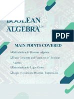 Boolean Algebra: Presented By: ROSE ANN M. ELLOREN