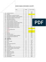 Analísis Costos Unitarios LP y RP GR