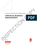 Strategic Business Management Study Manual Part One 2016 Inspection PDF