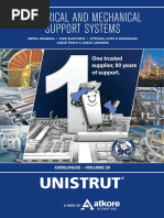 Unistrut Channel For Mounting Led Lighting | PDF