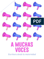 A Muchas Voces. Escritura Desde La Maternidad PDF