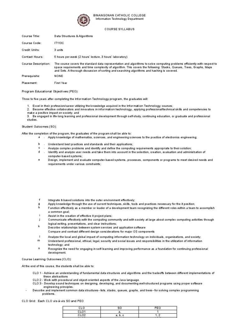 Data Structures and Algorithm | PDF | Computer Program | Programming image.
