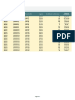 Lista de Inventario: Nombre Descripción Importe Cantidad en Existencias Id. de Inventario Valor de Inventario