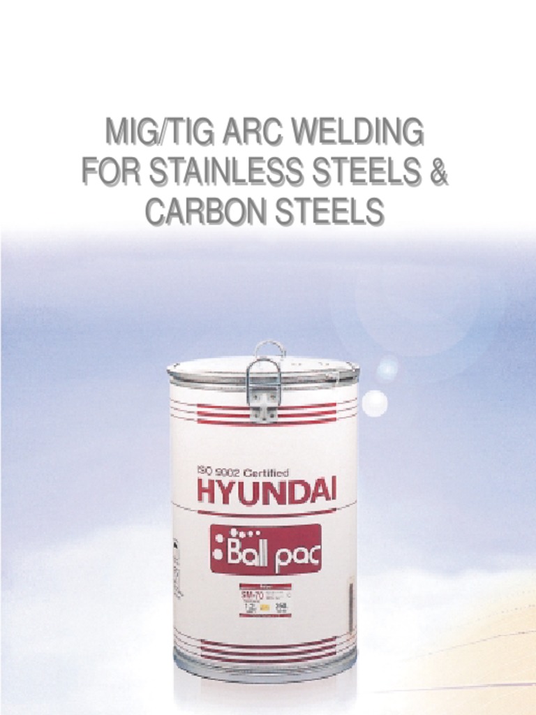 Mig/Tig Arc Welding For Stainless Steels & Carbon Steels | PDF ...