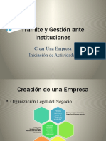 Trámite y Gestión Ante Instituciones