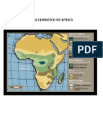 Mapa Climatico de Africa