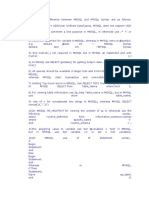 diff. mysql & sql