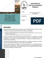 Estudio Del Diseño de Vivienda Social Bioclimatica en El Distrito de La Union - Piura 2018 PDF