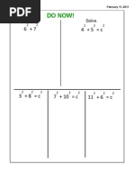 Lesson 24 Pythagorean Theorem