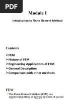 Introduction To Finite Element Method