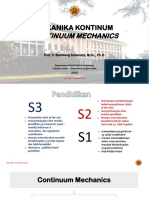 Mekanika Kontinum: Continuum Mechanics