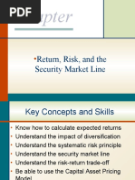 Chapter 13 Return, Risk and Security Market Line