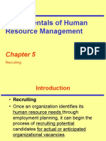 Fundamentals of Human Resource Management: Recruiting