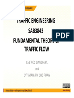 Fundamental Theory of Traffic Flow PDF