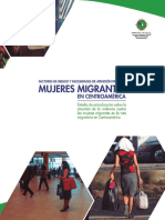 Factores de Riesgo y Necesidades de Las Mujeres Migrantes en Centroamérica - WEB