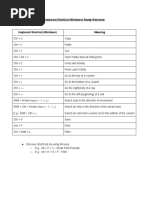 MathType Shortcuts PDF | PDF | Bracket | Greek Alphabet