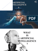 Artificial Intelligence A TO: "Birth" "BOOM"