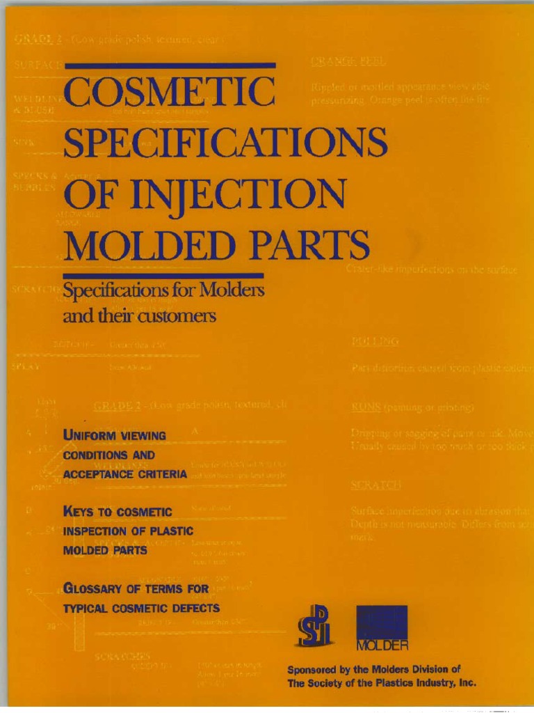 Cosmetic Specs | PDF