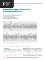 Big Educational Data & Analytics Survey