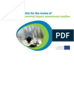 FS25llTfGN A Checklist For The Review of Environmental Impact Assessment Studiespdf PDF