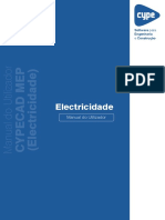 CYPECAD MEP (Electricidade) - Manual do Utilizador