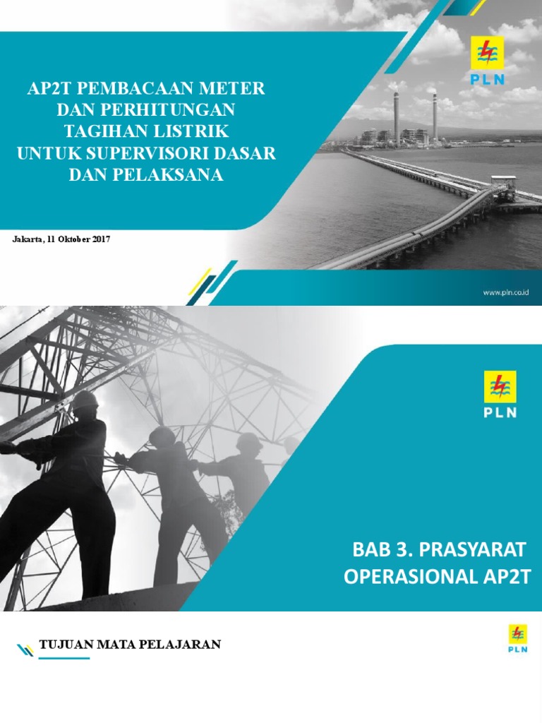 Prasyarat Operasional AP2T PLN | PDF | Bisnis | Komputer