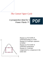 2 Lecture (Carnot and Ideal Rankine Cycle)