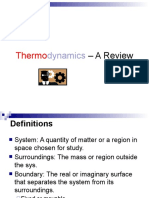 1 Lecture (A thermodynamic  review)
