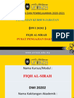 Pengenalan Fiqh Al Sirah 2020-2021