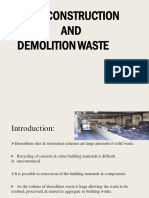 Use of Construction AND Demolition Waste